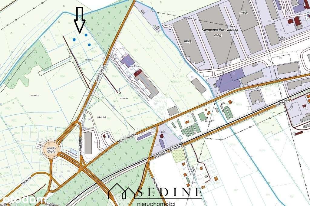 Działka inwestycyjna pod zabudowę usługową!-1