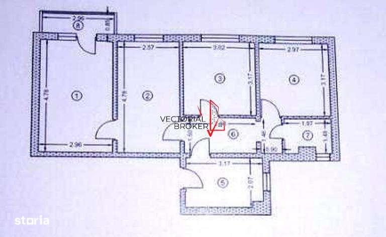 APARTAMENT 4 CAMERE DECOMANDAT METROU 5 MIN