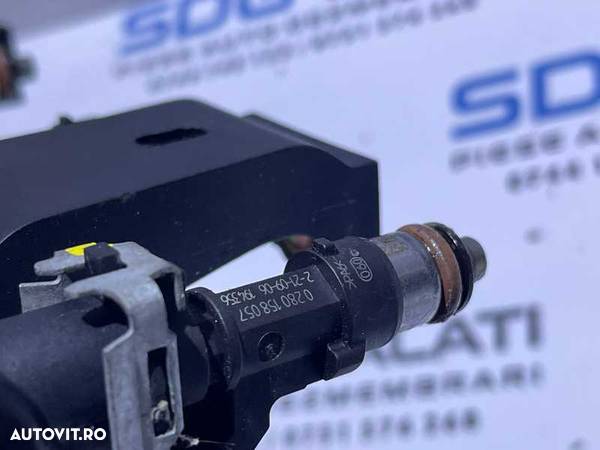 Rampa Presiune cu Injector Injectoare Peugeot 207 1.6 16V 2006 - 2013 Cod 0280158057 9650764780 - 6