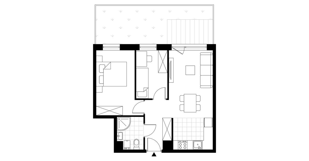 Mysłowice, Kwiatowa  | mieszkanie 3-pok. | B 0.07 - Pełny obrazek: 4/9