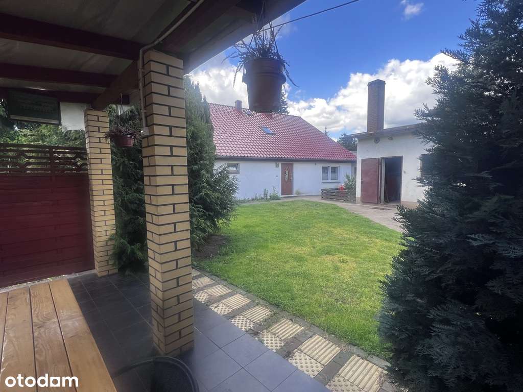 Dom z warsztatem samochodowym na dużej działce-2