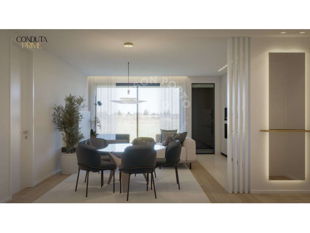 Apartamento T1 com Varanda em Condomínio Fechado na Avenida da Cond...-11