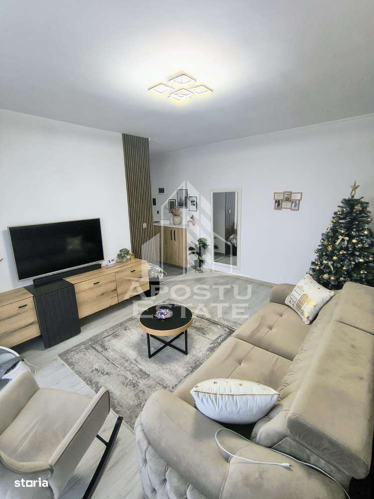 Apartament cu 2 camere mobilat, decomandat la etajul 1 in Giroc. - Imagine principală: 2/7