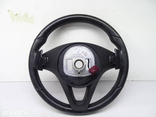 Kierownica skórzana łopatki Mercedes W205 0004601803 - 7