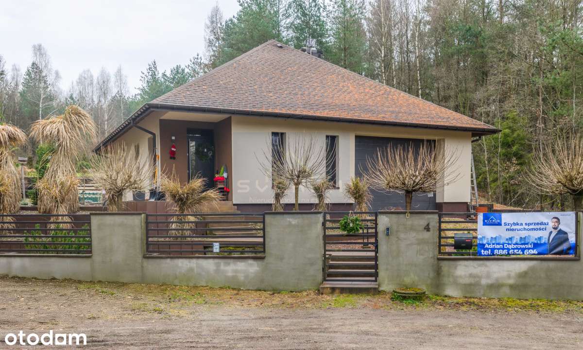 Dom przy lesie i w otulinie Parku Krajobrazowego-18