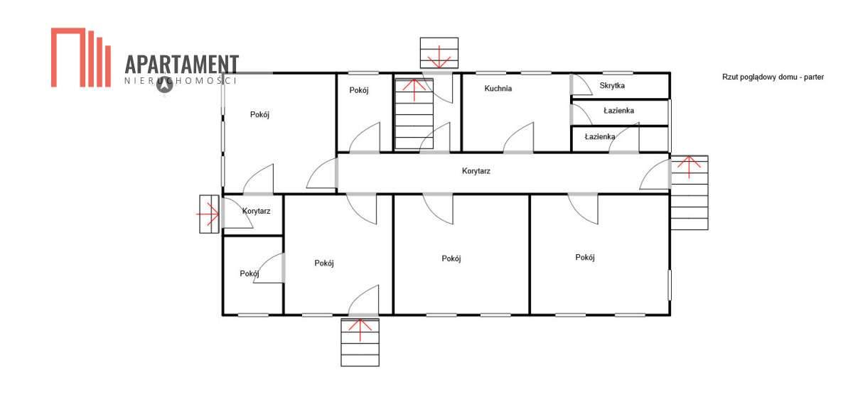 Dom w stylu dworkowym z dużą działką-19