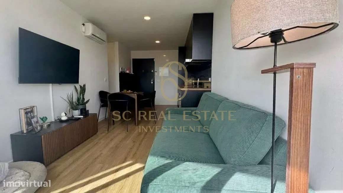 T1 Último Piso com terraço, lugar de garagem duplo, Vilar Paraiso-5