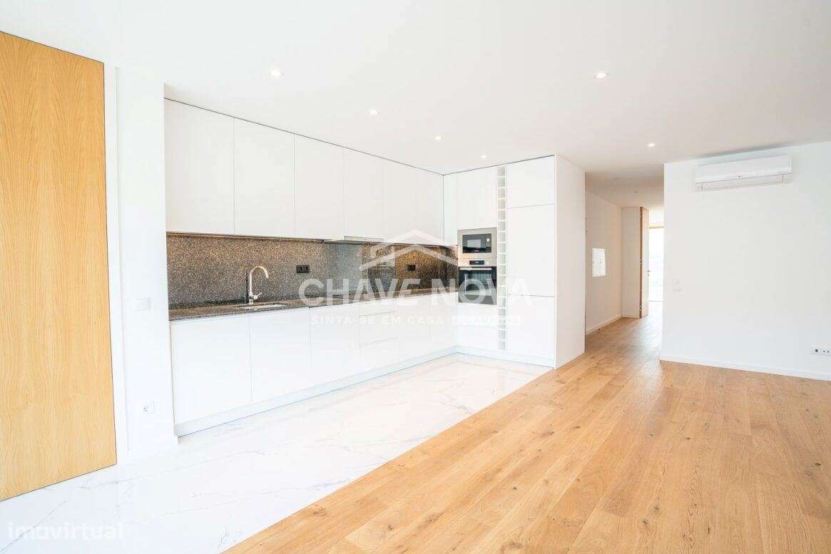 Apartamento T2 Novo, com duas varandas, - Seca do Bacalhau, Canidelo - Grande imagem: 4/19