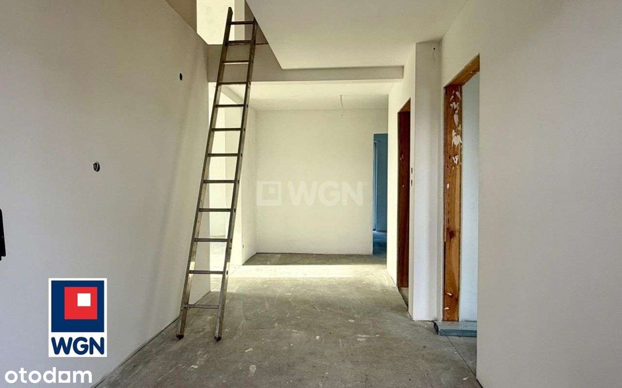 Dom szkieletowy z antresolą, przestrzeń, zieleń, cisza-9