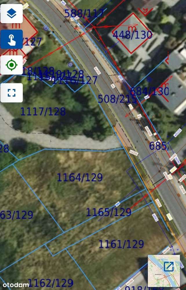 Atrakcyjna działka budowlana 1 linia zabudowy-0