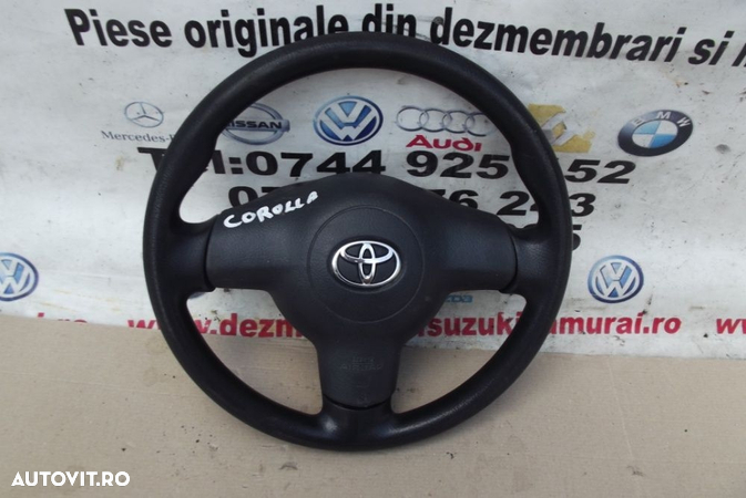 Volan Toyota Corolla 2002-2008 airbag sofer volan dezmembrez Corolla - 1