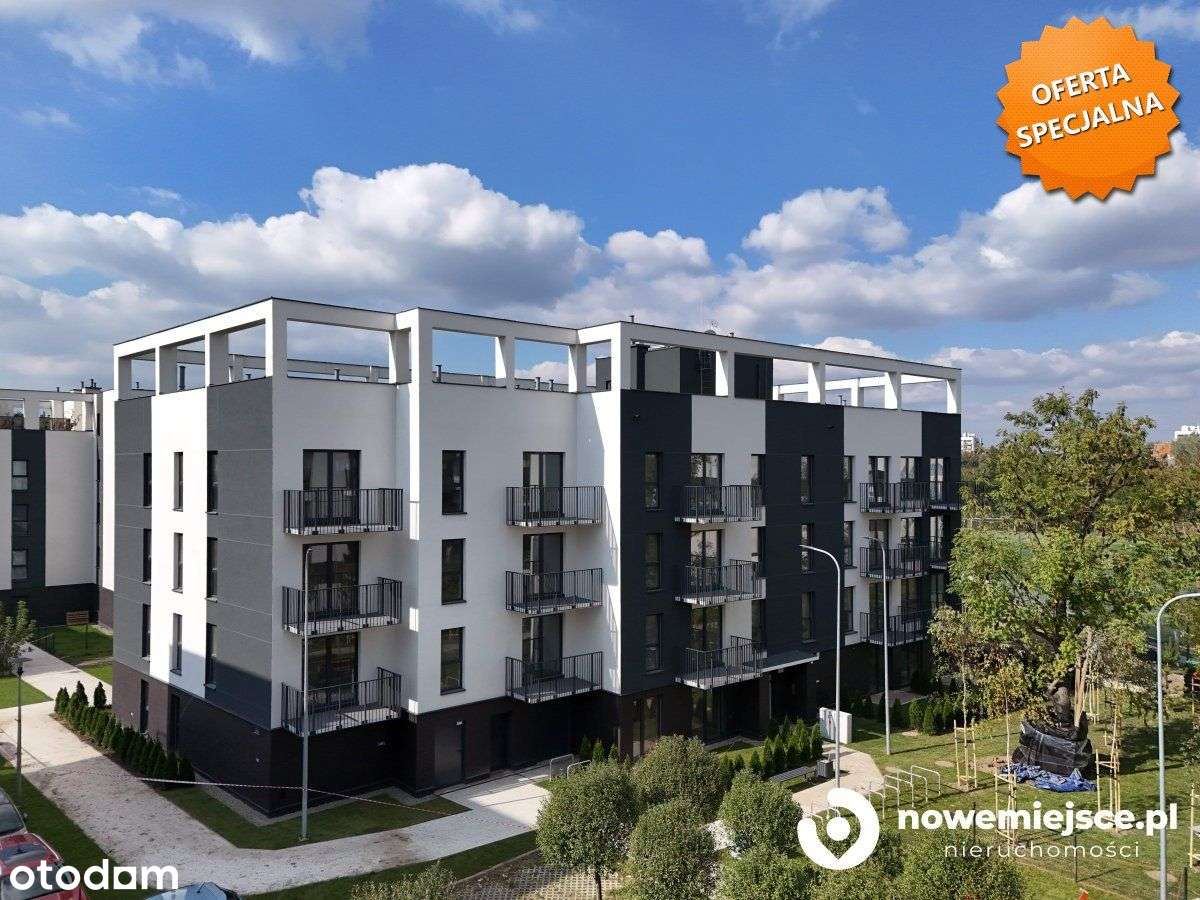 46 m2, 3 pokoje, ogródek- bezpośrednio od dewelop-0