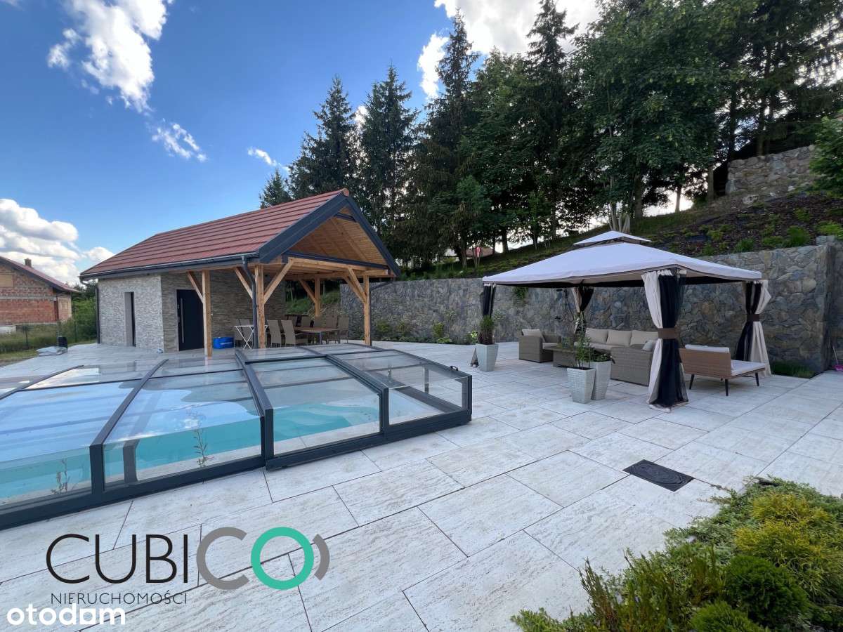 Unikalna willa z basenem nad jeziorem koło Morąga-8