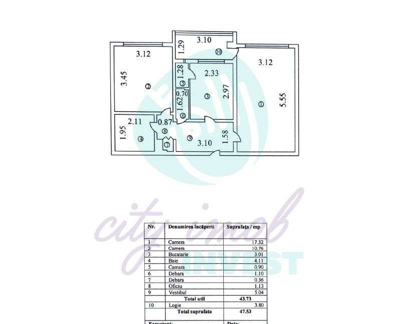 2 camere Oltenitei-Piata Sudului- IN CURS DE RENOVARE COMPLETA - Imagine principală: 3/5