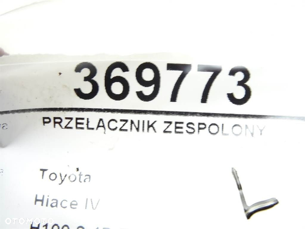 PRZEŁĄCZNIK ZESPOLONY TOYOTA HIACE IV Autobus (_H1_) 1987 - 2004 2.4 D (LH5_, LH6_, LH7_, LH10_, - 4