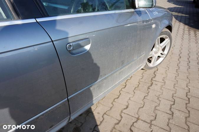 DRZWI PRZEDNIE PRAWE A4 B7 KOMBI LY7G  SREBRNY AUDI 2004-2008 - 4