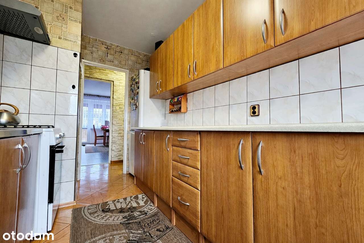 Dwustronne, ustawne 3 pokoje z balkonem, Rąbin!-8