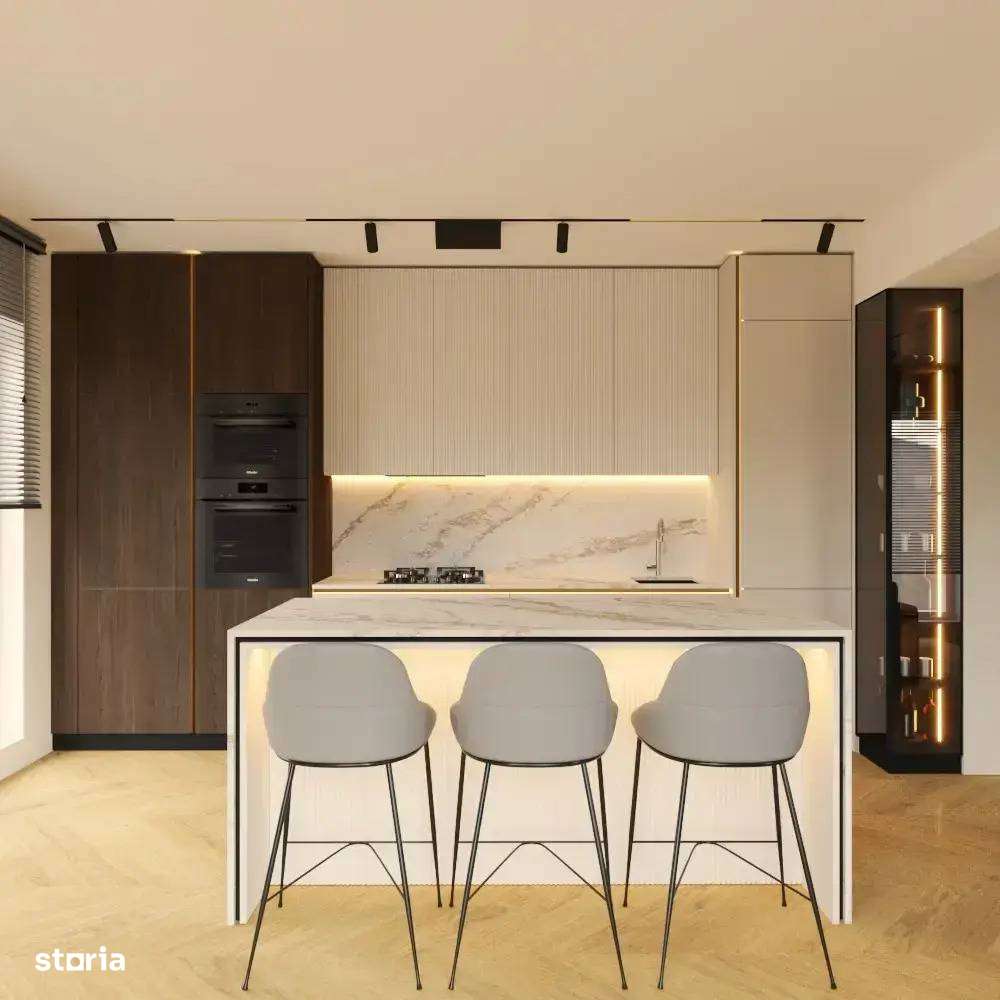 Penthouse 3 camere 86mp cu terasa panoramica de 56mp, Lift, Centrala-2