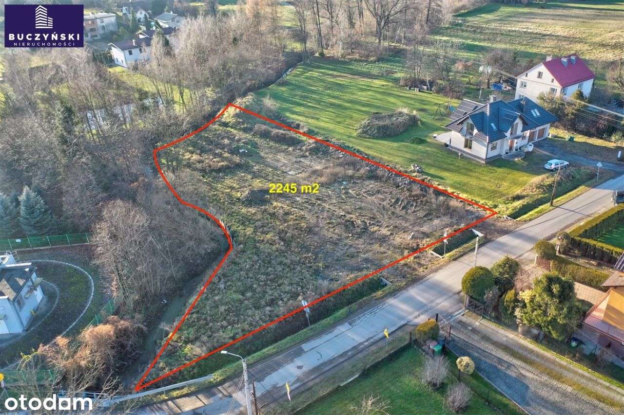 Działka z pozwoleniem na budowę 4 domów.-1