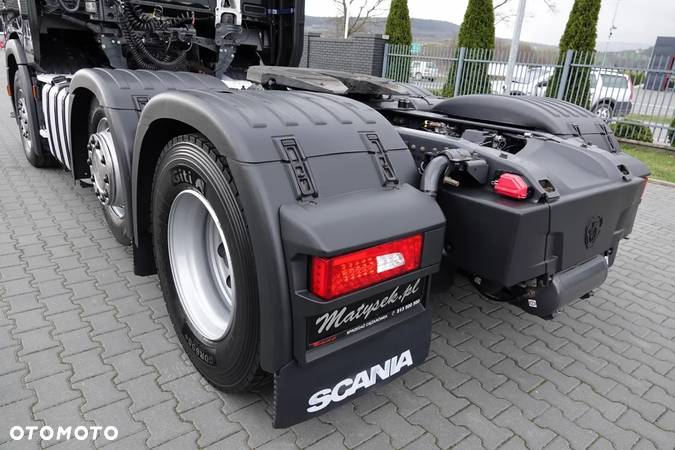 Scania S 500 / PUSHER / 6x2 / OŚ PODNOSZONA I SKRĘTNA / RETARDER / SKÓRY / 70 TON - 12