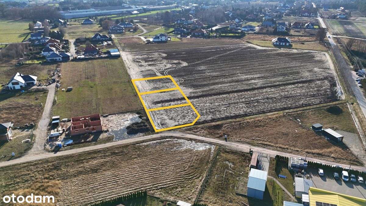 Działka 1045 m2, Wolica - ul. Pingwinów-6