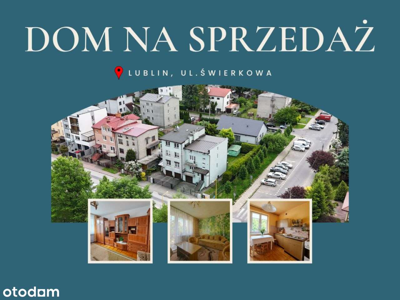 Na sprzedaż dom z ogrodem Lublin os.Sławin