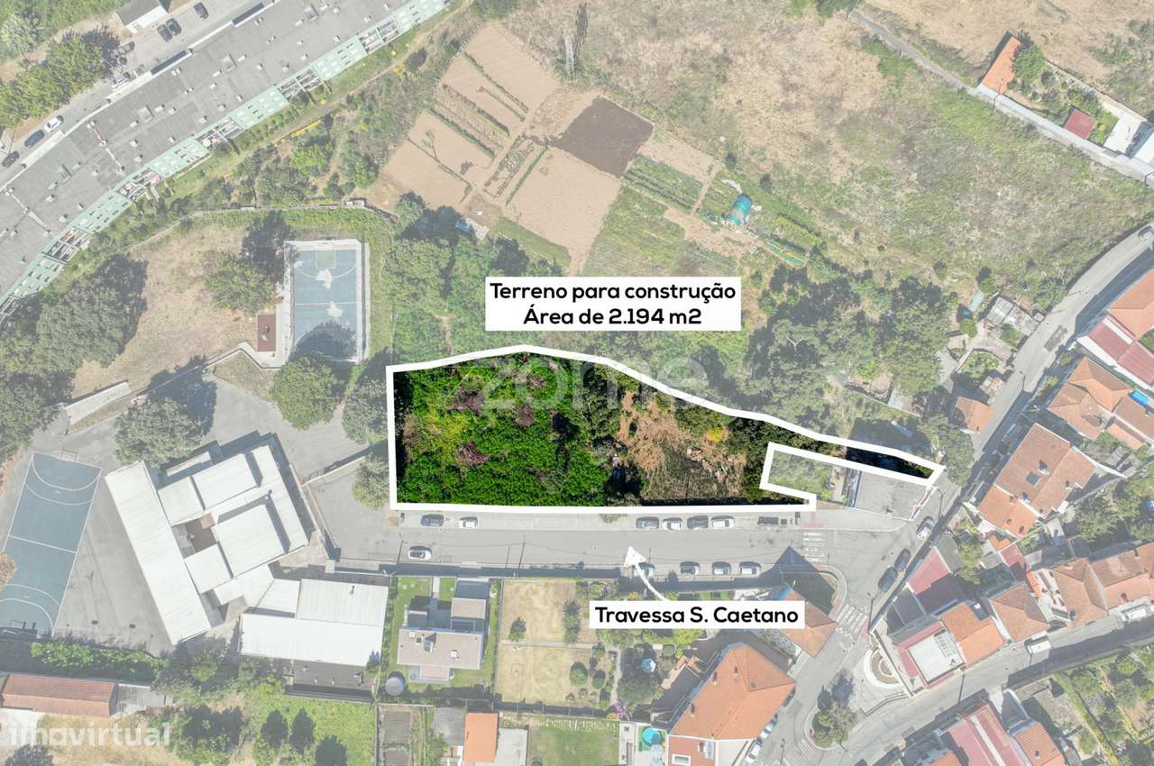 Terreno para construção em altura com 2.200 m2 - Rio Tinto, Gondomar - Grande imagem: 5/22