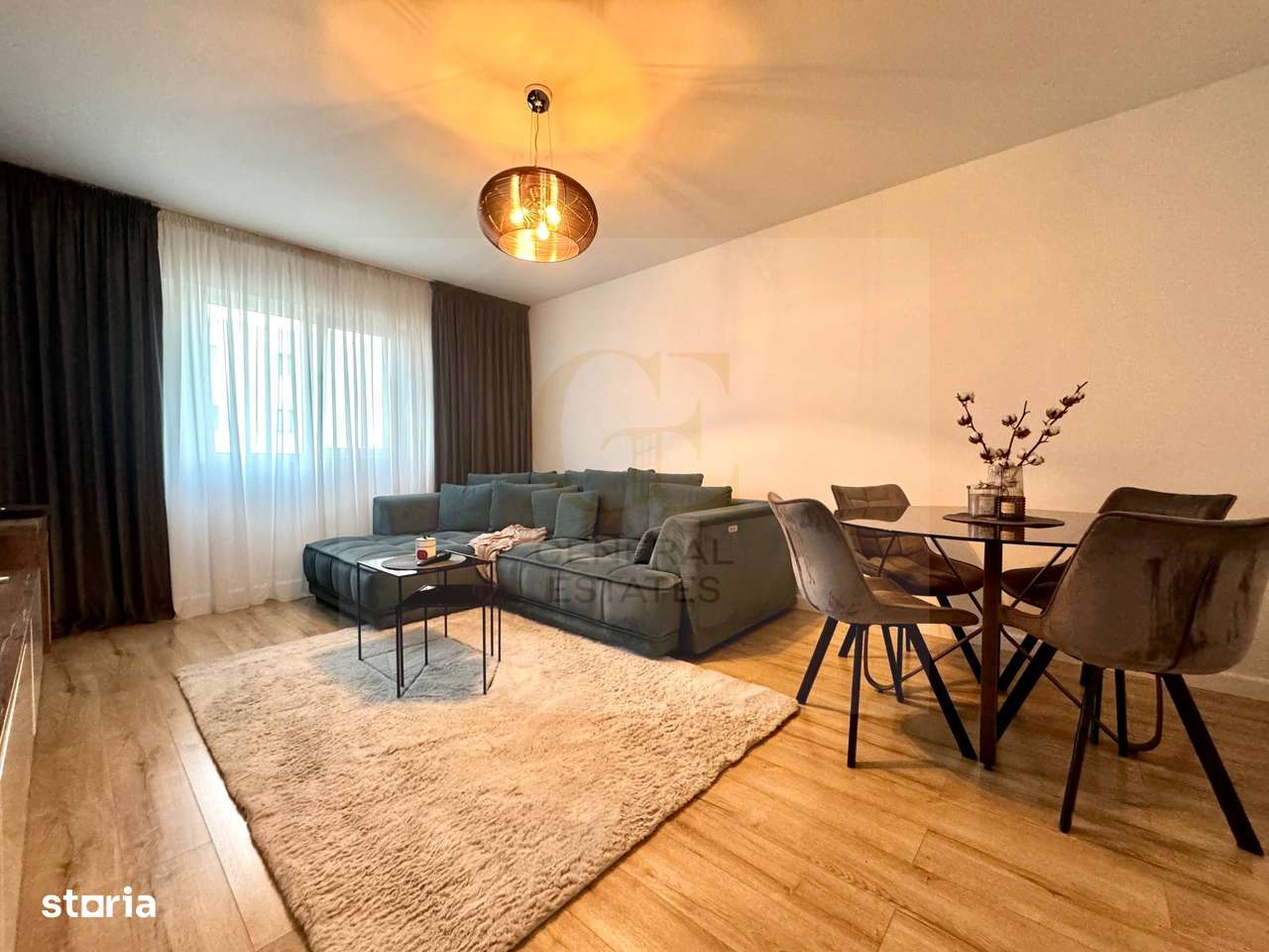 Vânzare apartament - 2 camere, 53 mp Complet mobilat si utilat tehnic - Imagine principală: 5/18