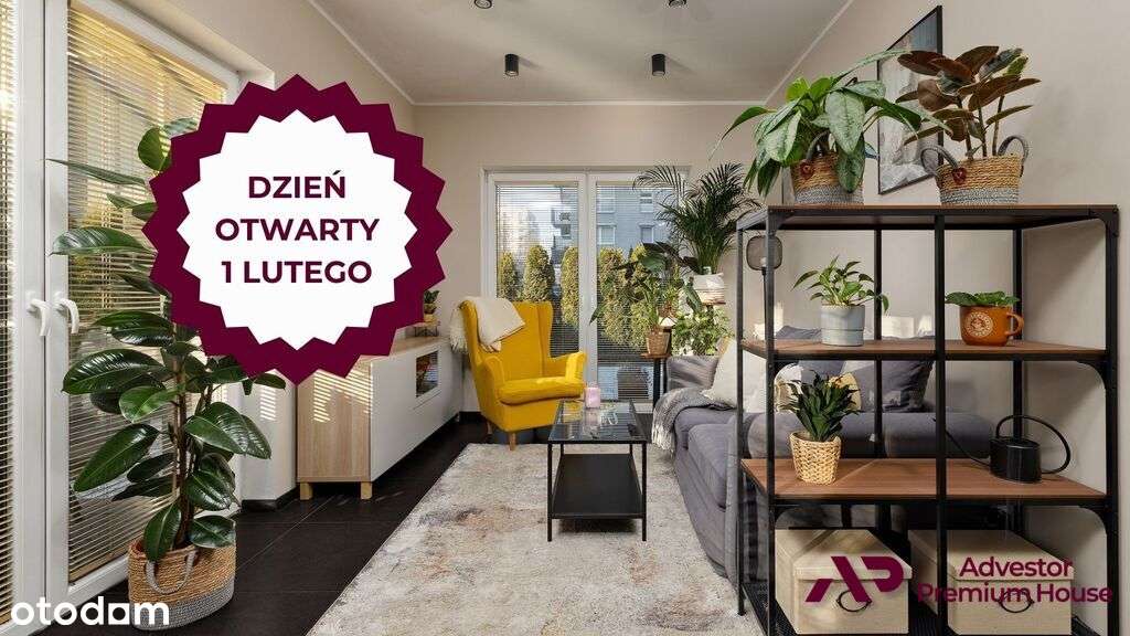 Na zamkniętym osiedlu z ogródkiem niedaleko Warty