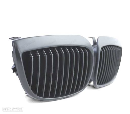 GRELHAS FRONTAIS PARA BMW SERIE 1 E87 04-07 PRETAS - 3