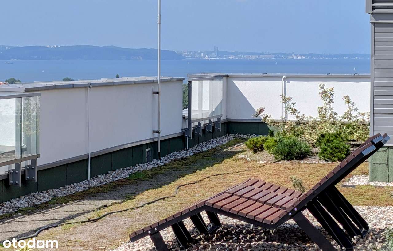 Jasne 2-pokojowe mieszkanie blisko morza Taras widokowy na Zatokę DACH - Pełny obrazek: 4/17