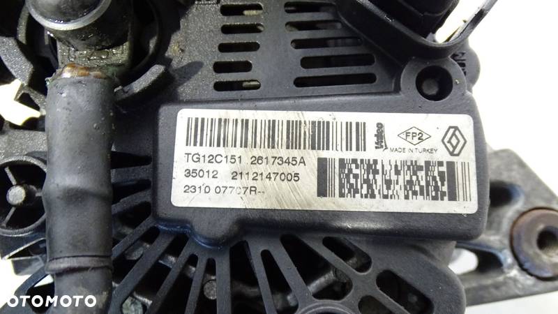 ALTERNATOR DACIA LOGAN  TG12C151 2617345A 2112147005 - 7