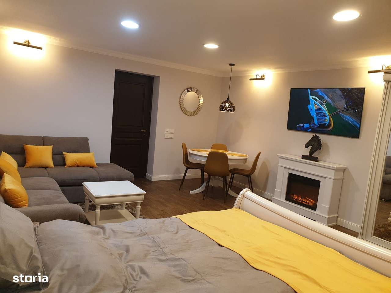 Garsoniera superfinisata si mobilata lux - langa str. Sforii-8