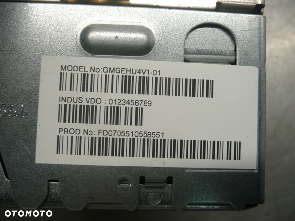 OPEL VECTRA C LIFT KOMBI 05-08 RADIO CD 13188477 - 6