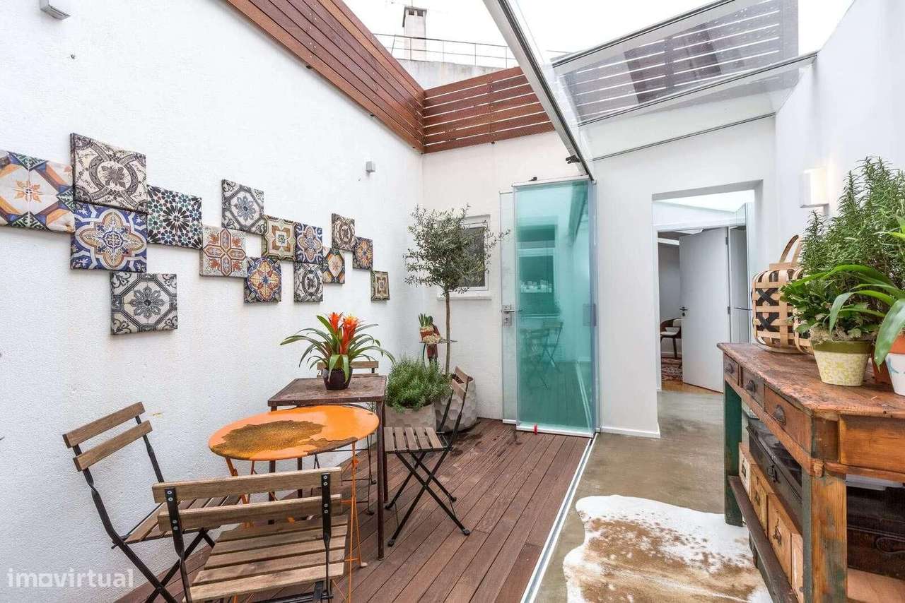 Apartamento T1 com terraço, Estrela, Lisboa-20