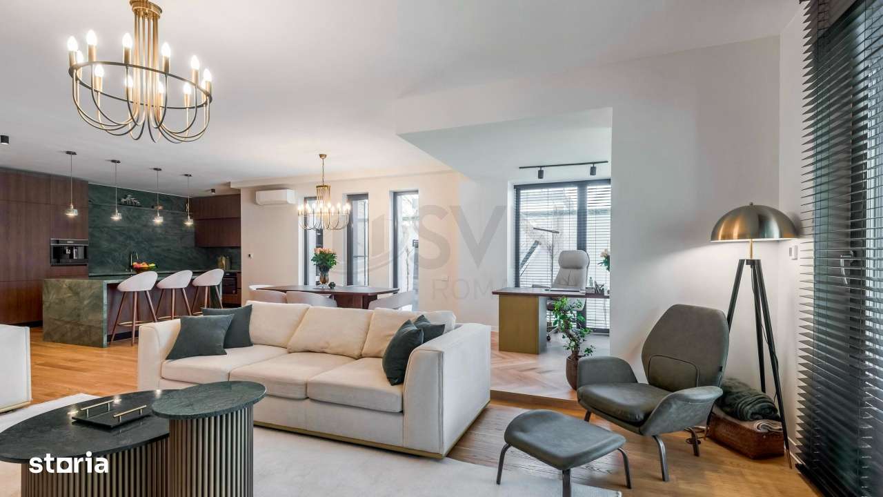 Vila design unic in complexul Zenville Pipera I 5 camere-8