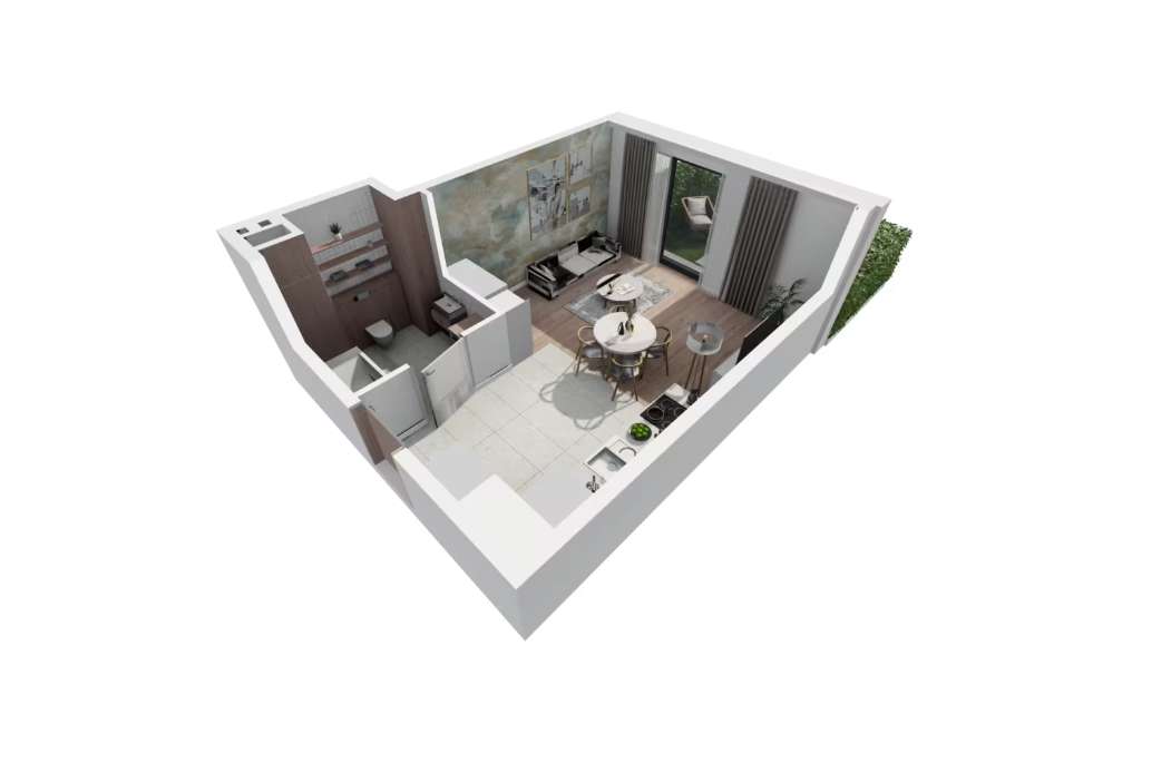 KAWALERKA | 32m2+Ogródek | Strefa Coworking | Blisko Sklep i Tramwaj-6