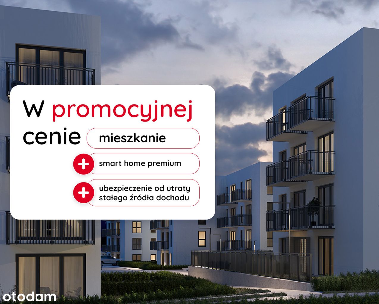 2-pokojowe mieszkanie 34m2 + balkon Bezpośrednio