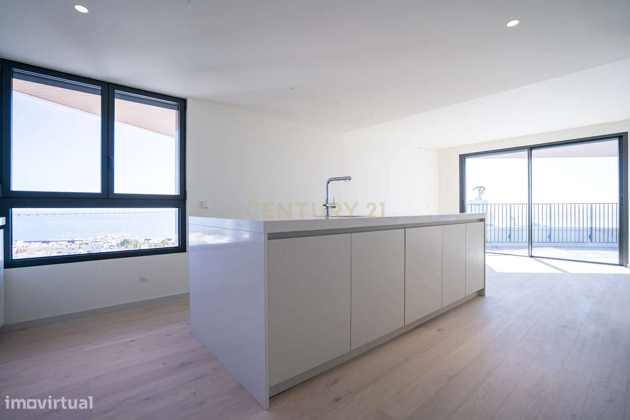 Apartamento T4 - Distrikt - Parque das Nações - Vista Frontal Rio - Grande imagem: 5/47