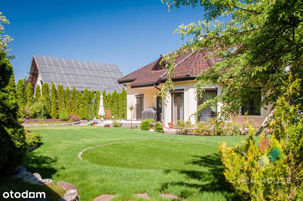 Nowoczesny wolnostojący dom z garażem przy lesie - Pełny obrazek: 3/20