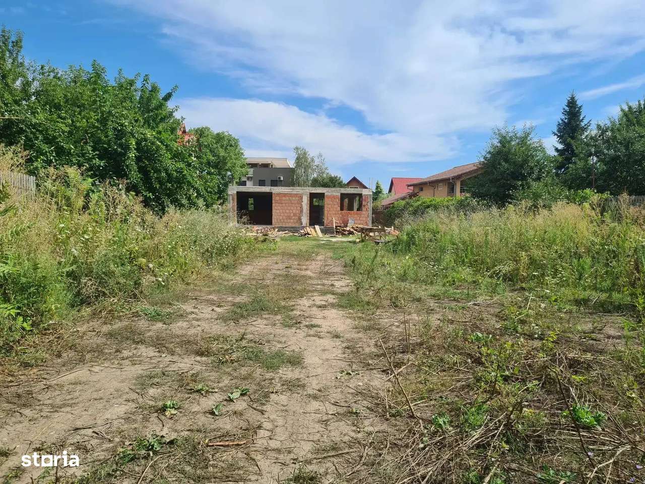 Casa in constructie pe teren mare, autorizatie valabila, Otopeni-9 Mai - Imagine principală: 2/9