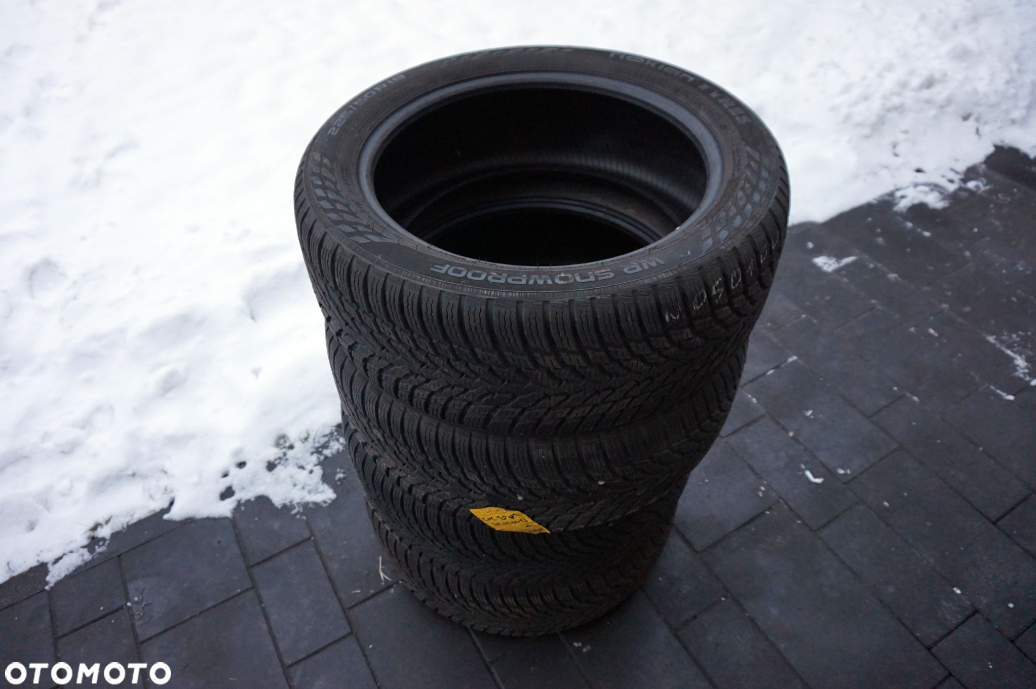 225/50R18 99H 2019 NOKIAN WR SNOWPROF KOMPLET OPON ZIMOWYCH (4 SZT) 7MM 225/50/18 - 15