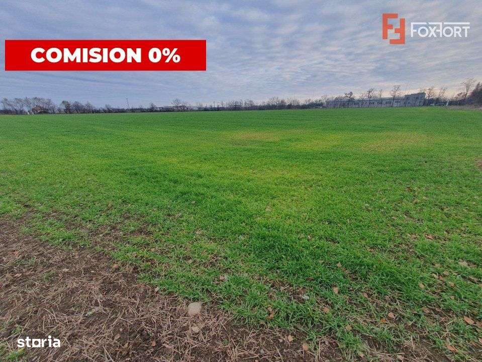 COMISION 0% Teren intravilan industrial 28.395 mp la sosea in Sag - Imagine principală: 2/8