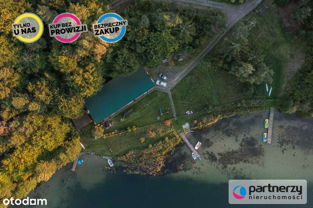 2,2 ha - ok. 300m linii brzegowej - 46 miejsc - Pełny obrazek: 5/14