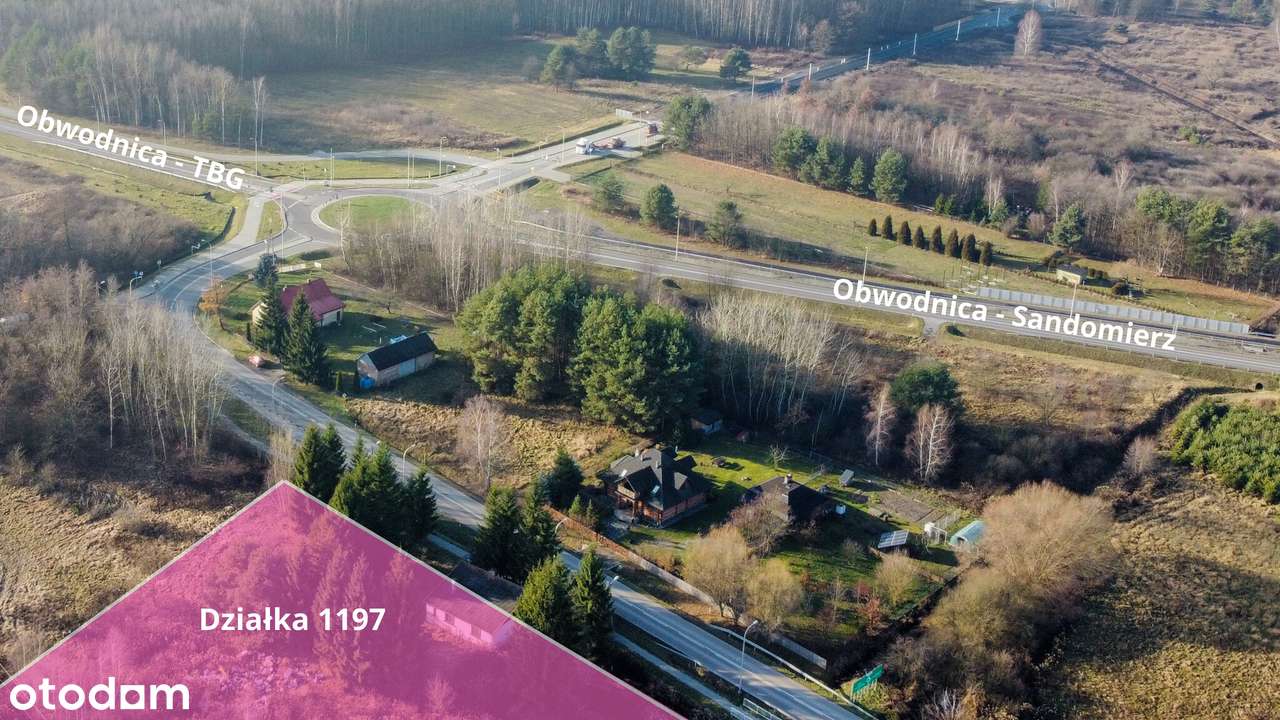 46 ar przy obwodnicy – duża działka z zabudową i mediami | Sobów - Pełny obrazek: 3/15