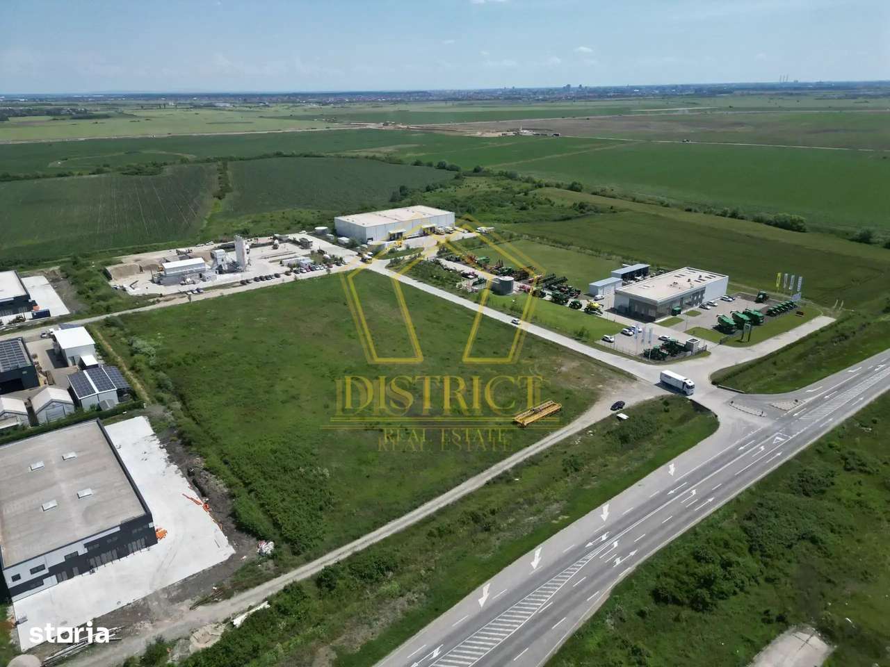 Teren cu AC pentru constructie hala industriala | Aradului - Imagine principală: 4/5