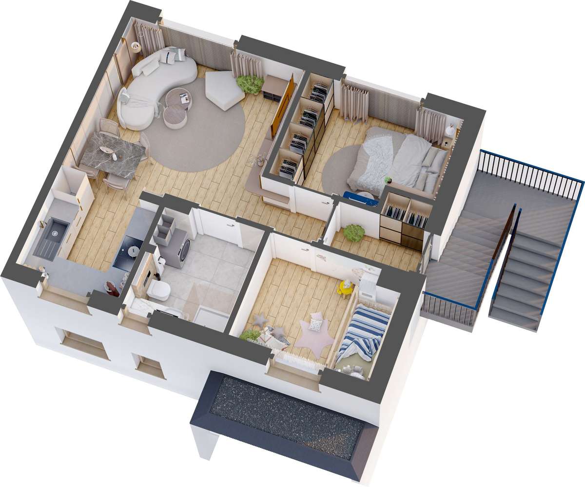 Słoneczny Nowy Otok | mieszkanie 3-pok. | 15A - Pełny obrazek: 4/14