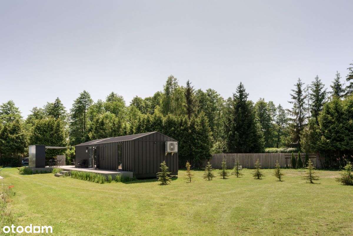Domek mobilny na działce z widokiem na jezioro-16
