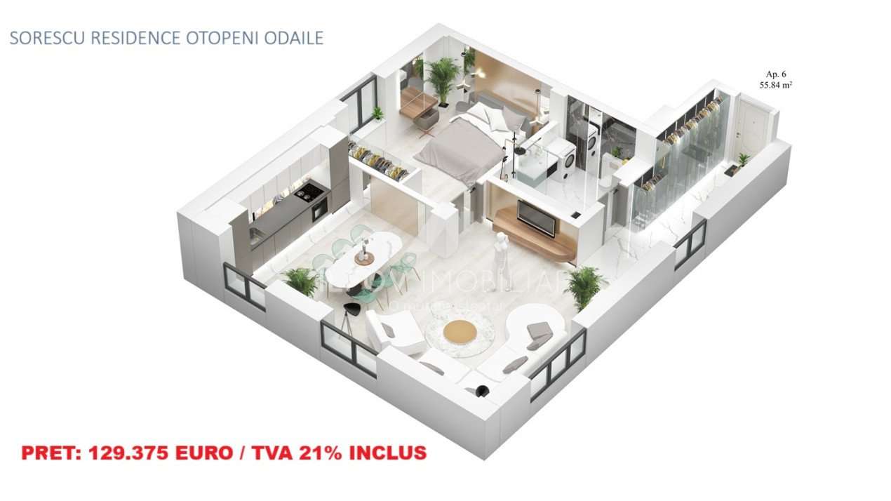 Sorescu Residence - Apartamente cu 2 camere - Imagine principală: 5/11