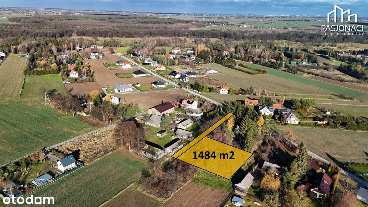 Działka budowlana wśród zieleni Krężnica Jara-0